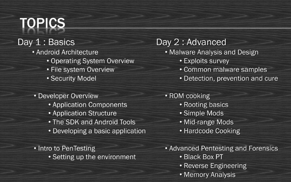 Slide 3 of Android Village