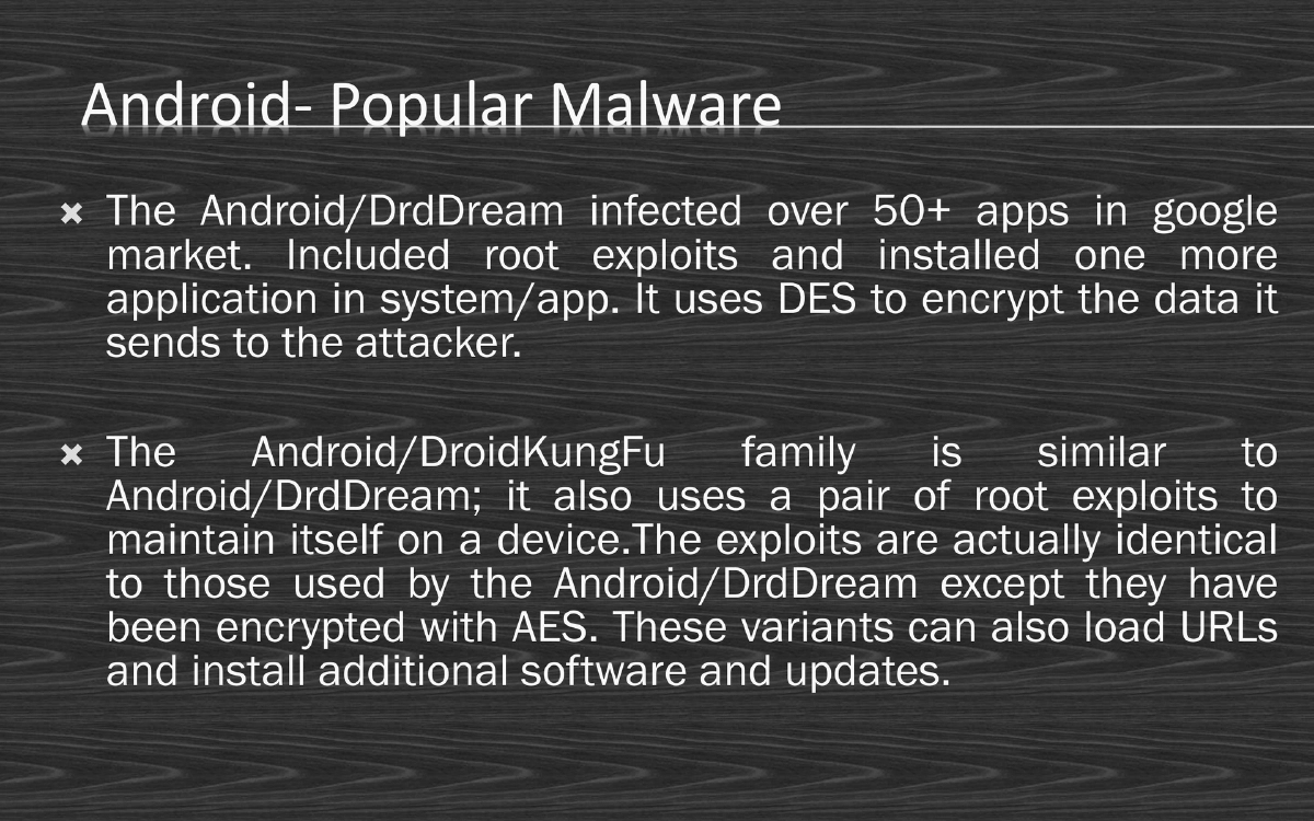 Slide 25 of Android Village