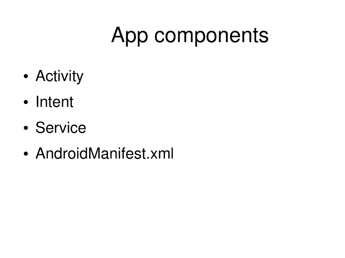 Slide 35 of Deep Dive Android Cocon