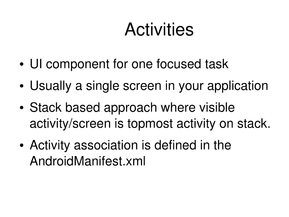 Slide 36 of Deep Dive Android Cocon