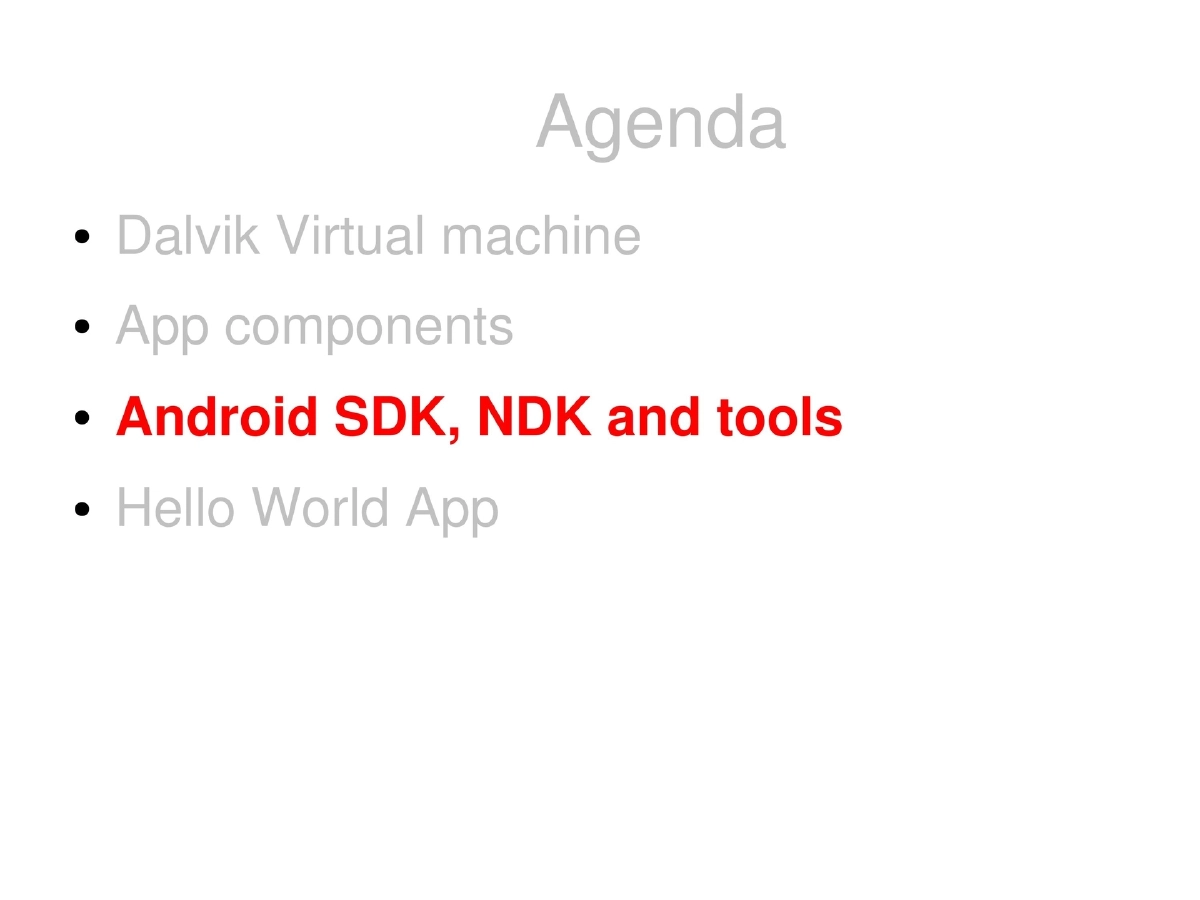 Slide 43 of Deep Dive Android Cocon