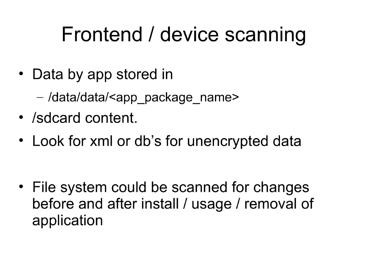 Slide 75 of Deep Dive Android Cocon