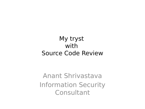 C0c0n Source Code Review