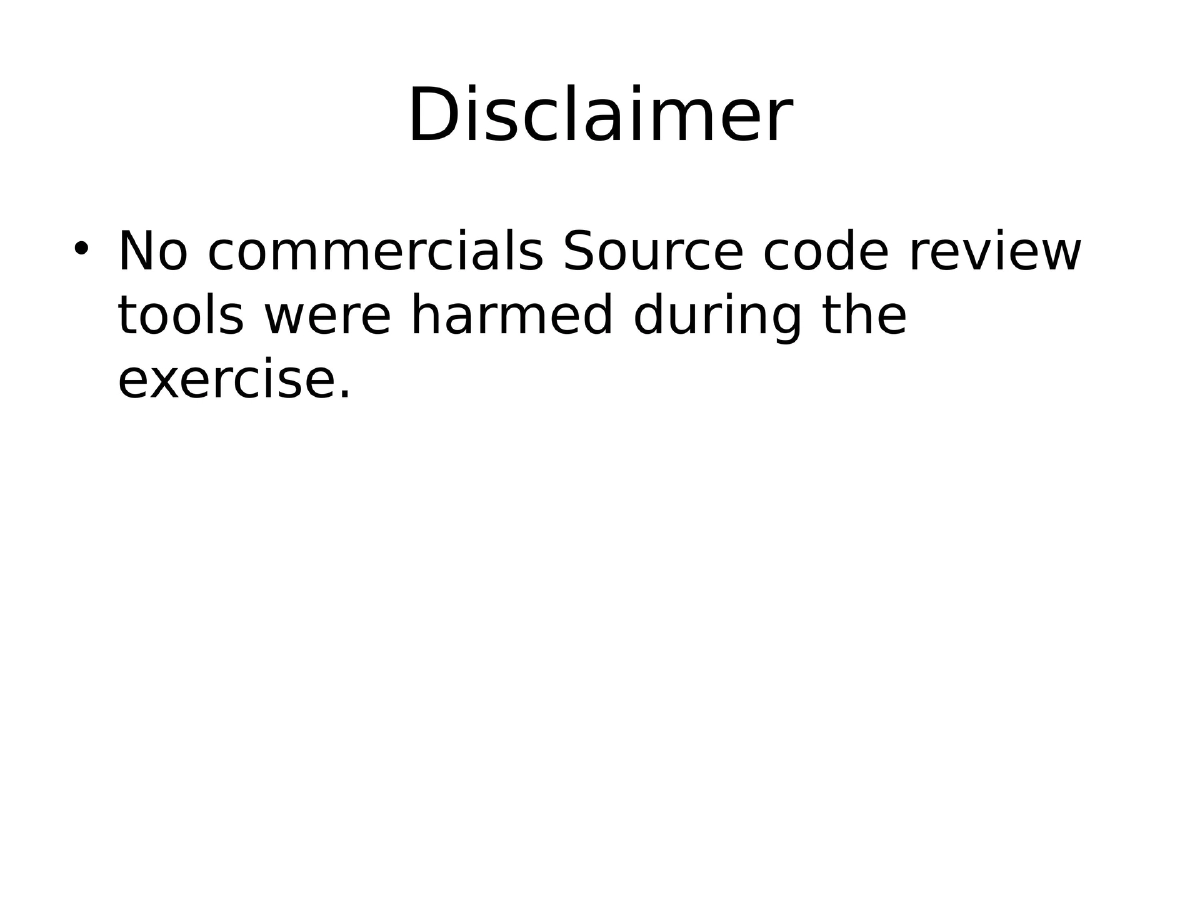 Slide 5 of C0c0n Source Code Review
