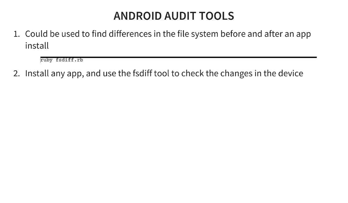 Slide 84 of C0c0n Deep Dive Android