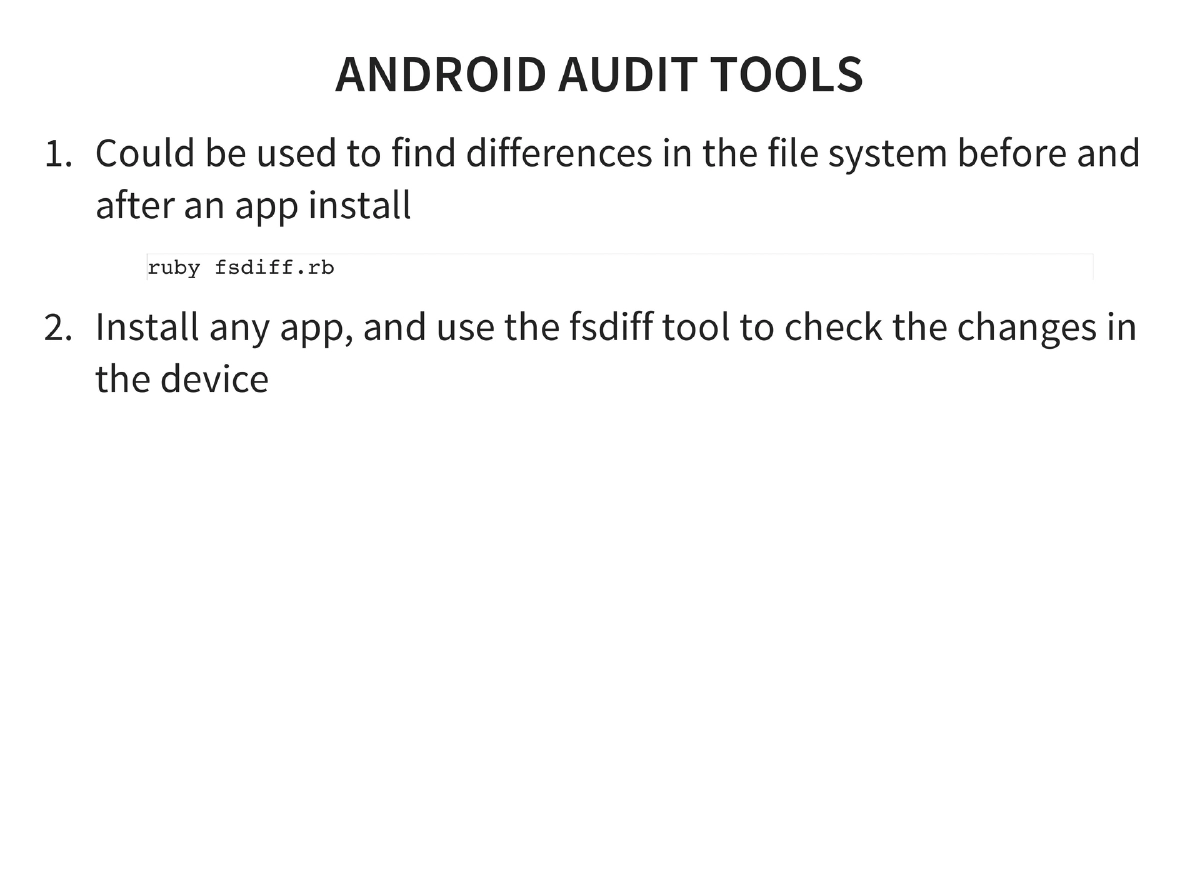 Slide 82 of Nullcon Android