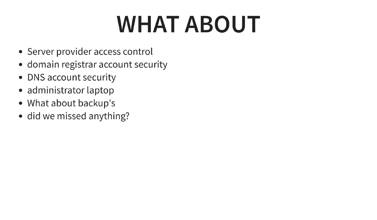 Slide 40 of What It Takes To Secure A Web Application