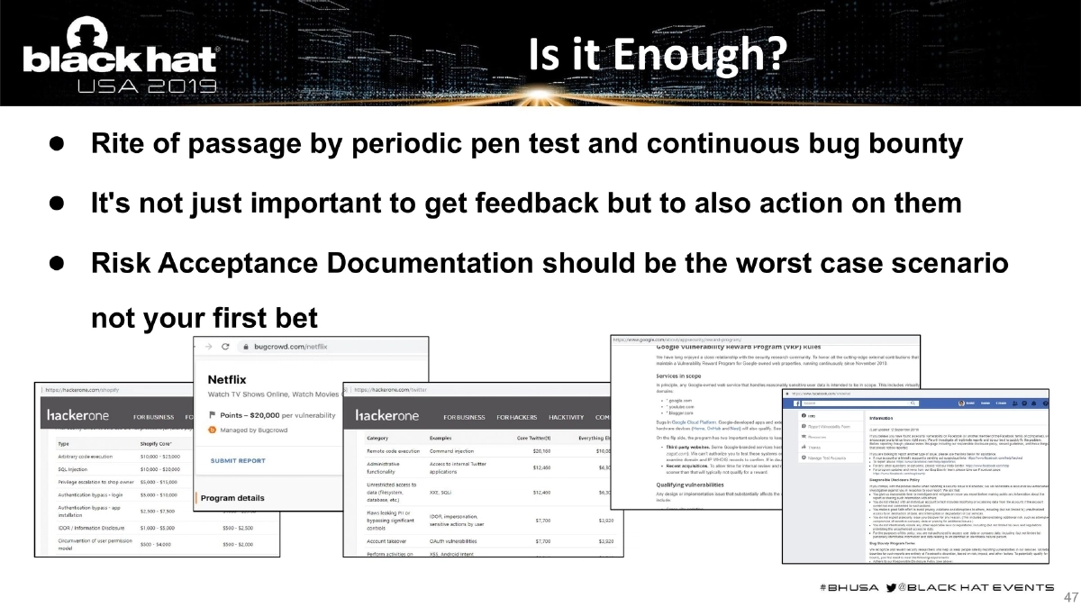 Slide 47 of BlackHat USA DevSecOps