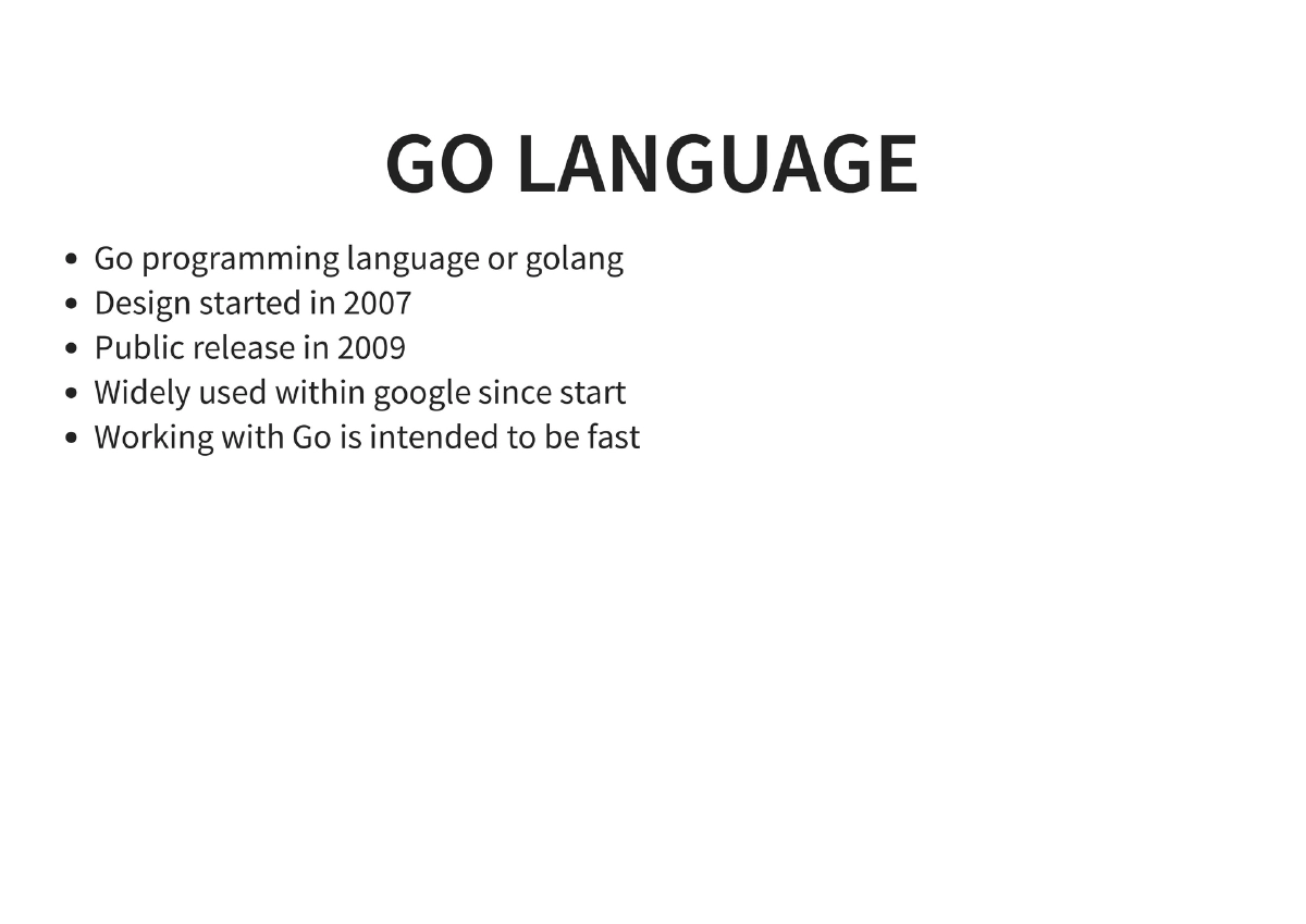 Slide 5 of Golang For Pentesters