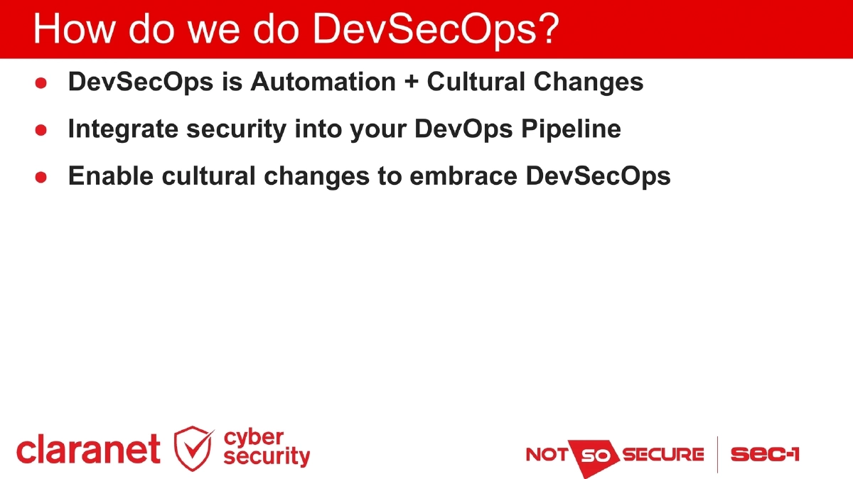 Slide 9 of Ip Expo DevSecOps