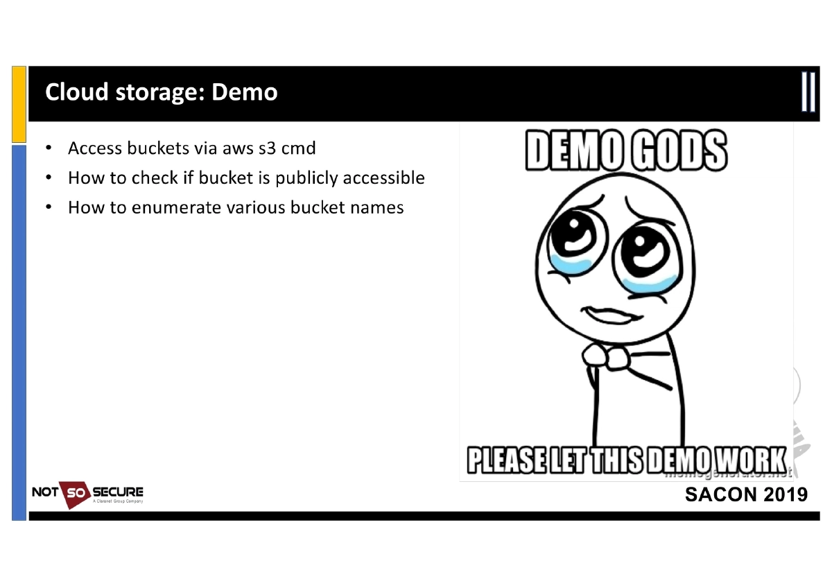 Slide 31 of Sacon Cloud Pentesting