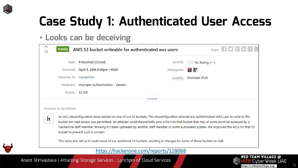 Slide 11 of Attacking Storage Services Hitb