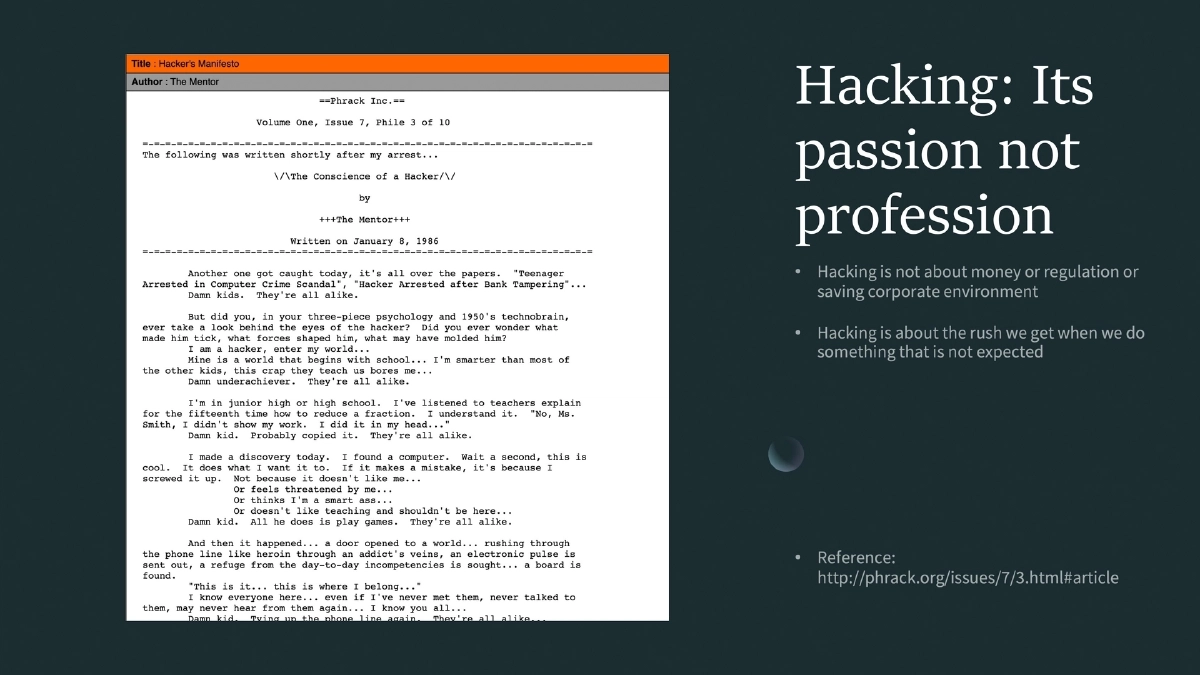 Slide 5 of Diversec Keynote