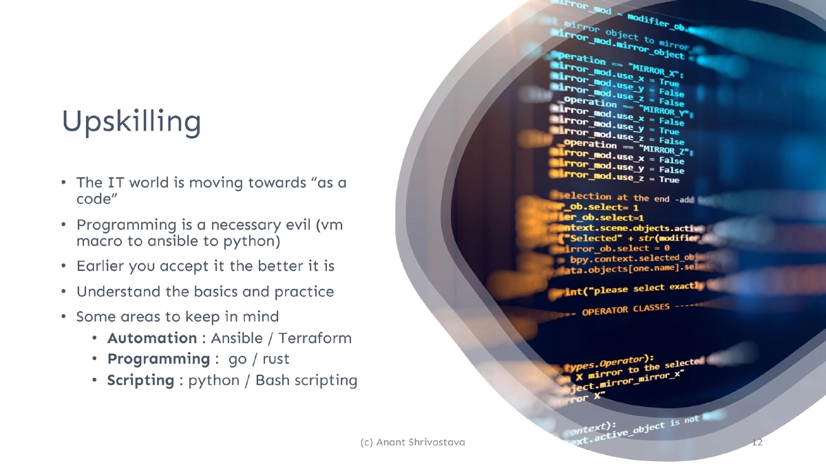 Slide 12 of Career In Infosec