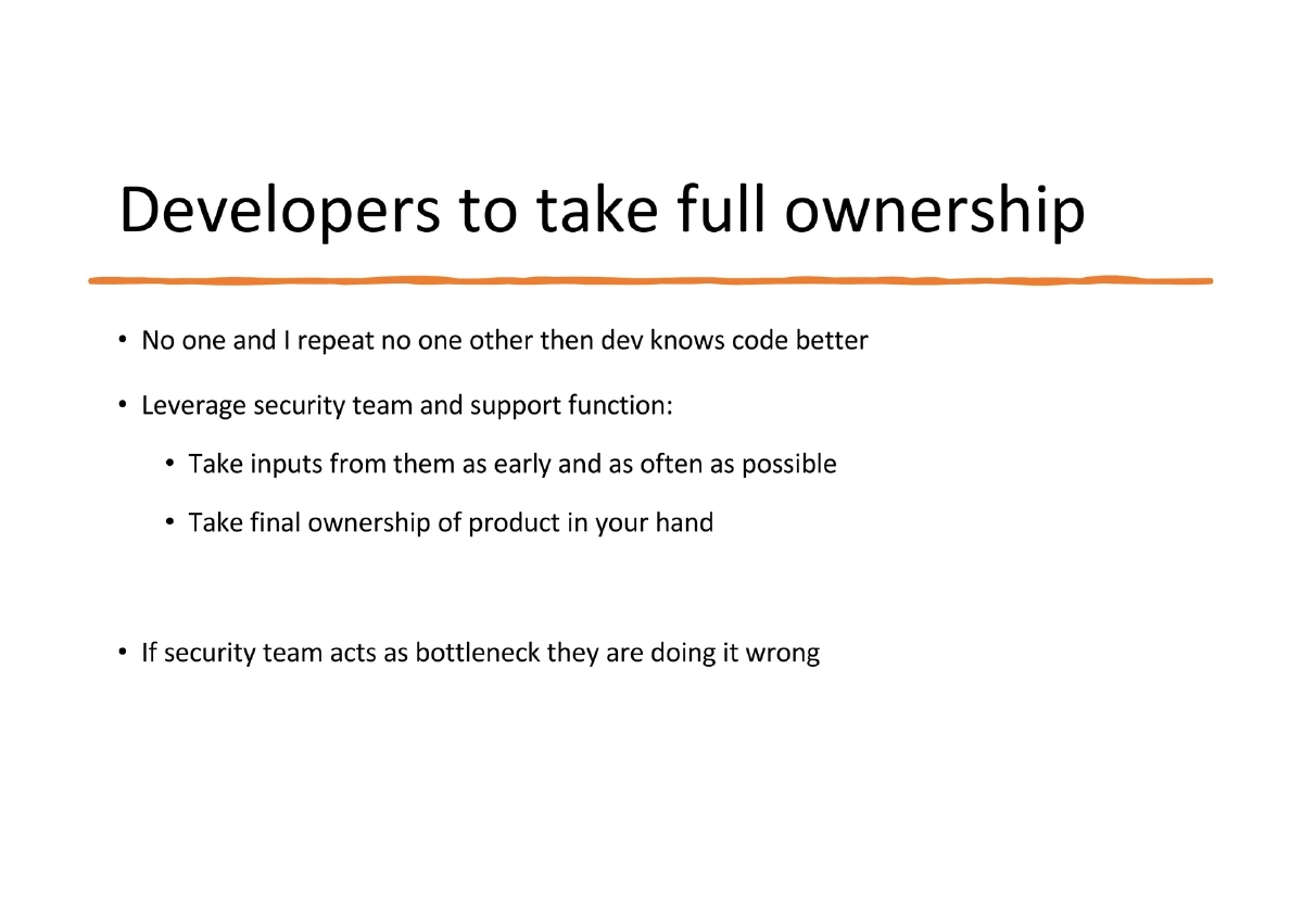 Slide 17 of Developer Security Snyk Bigfix