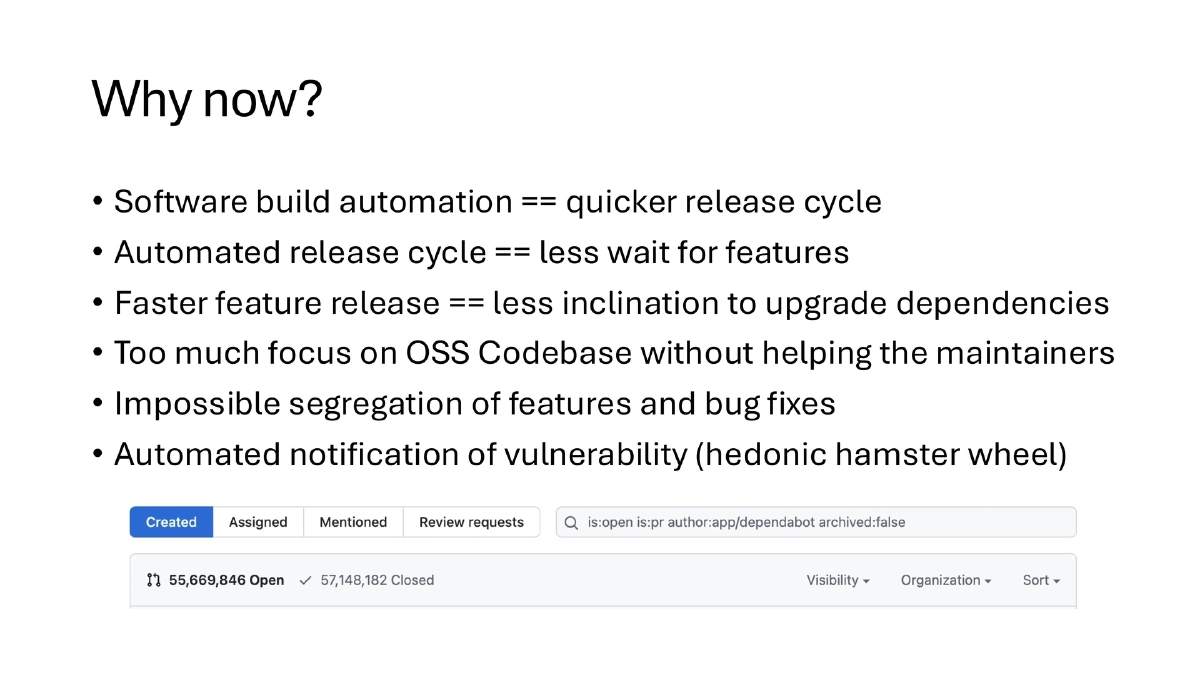 Slide 5 of Bsides Kerala Supply Chain Outside Code