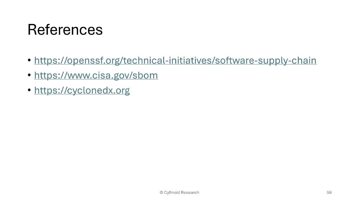 Slide 58 of Supply Chain BlackHat USA