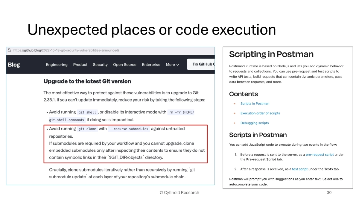 Slide 30 of Supply Chain Owasp London
