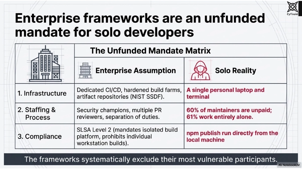 Slide 5 of Your Laptop Is Production: Strengthening the Weakest Link in the Software Supply Chain