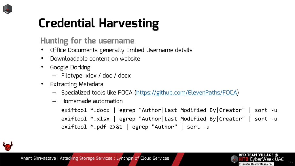 Slide 32 of Attacking Storage Services : The Lynchpin of Cloud Services
