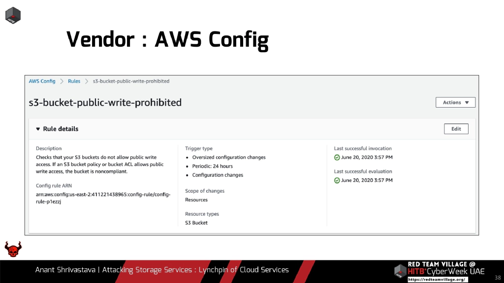 Slide 38 of Attacking Storage Services : The Lynchpin of Cloud Services