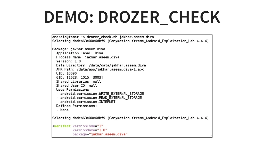 Slide 18 of Arsenal : AndroidTamer