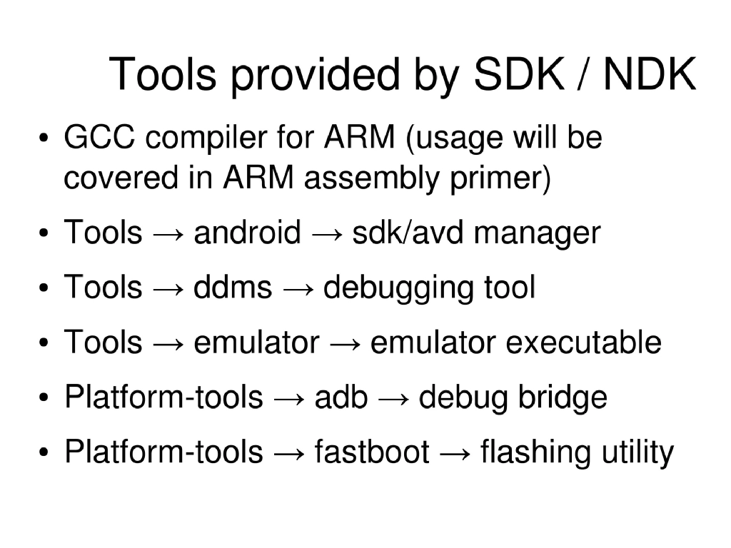 Slide 46 of Deep Dive Android