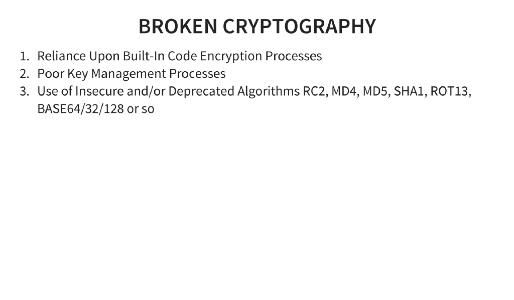 Slide 77 of Understanding the known OWASP A9 using components with known vulnerabilities