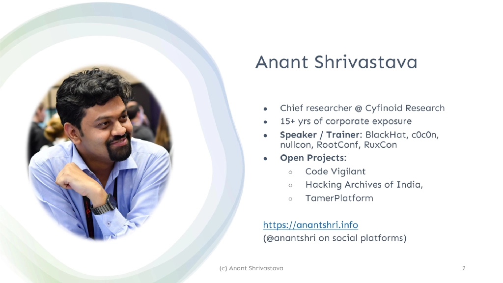 Slide 2 of Career in Information Security