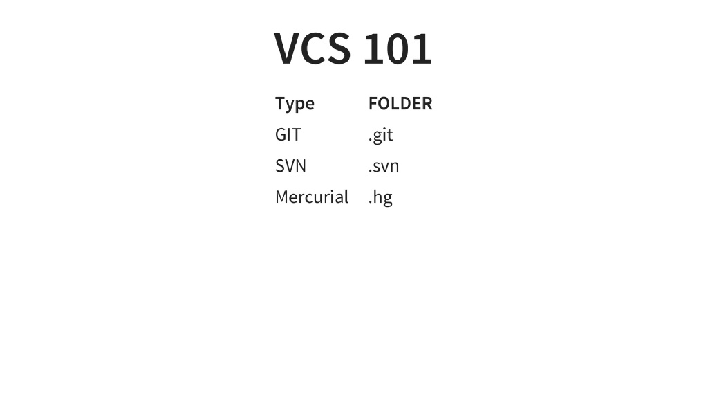 Slide 5 of Exploiting Version Control Systems