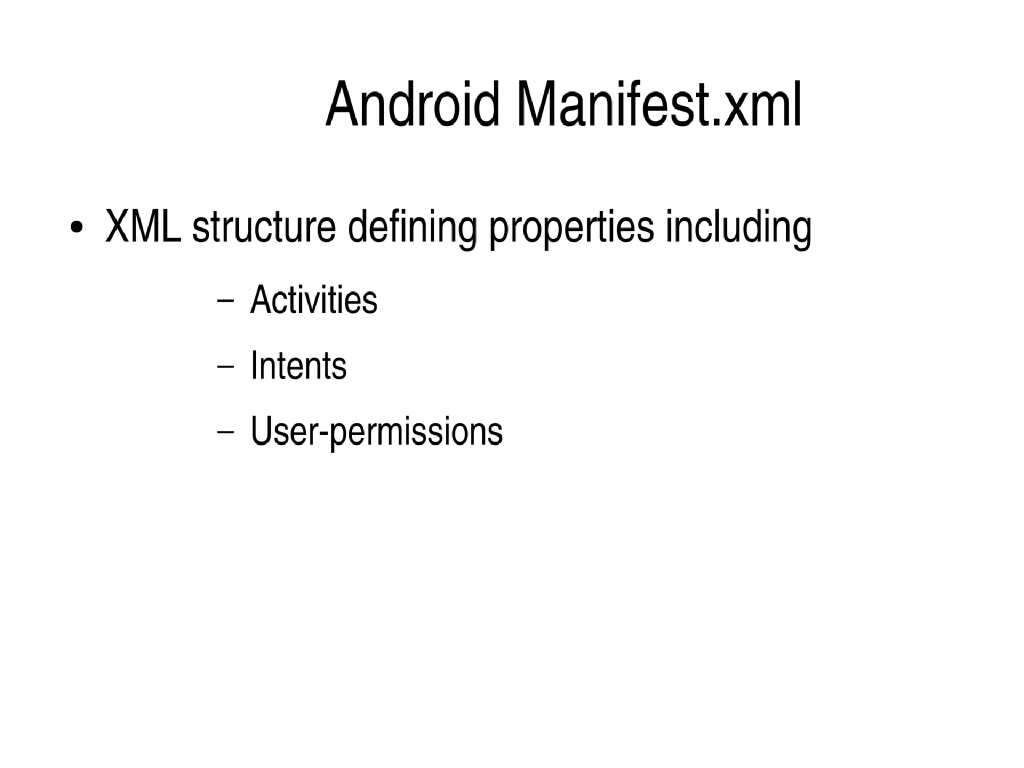 Slide 26 of Android Security Workshop