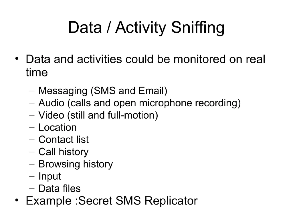 Slide 49 of Android Security Workshop