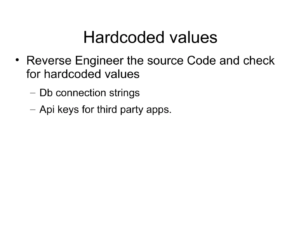 Slide 52 of Android Security Workshop