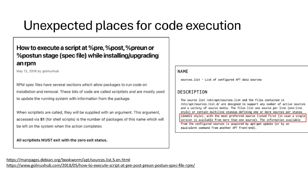 Slide 20 of Supply Chain Security: Beyond the Code